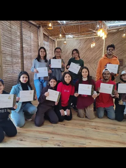 More happy faces and certificates from our House Dance workshop. We believe in recognizing the hard work and dedication of every student who joins us.