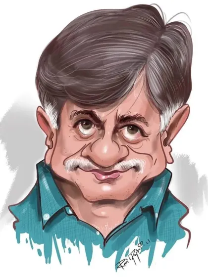 I was very happy to hear that the great Kannada actor Anant Nag sir received the Padma Bhushan award. This is my detailed digital caricature, a small tribute to his immense contribution to our film industry.