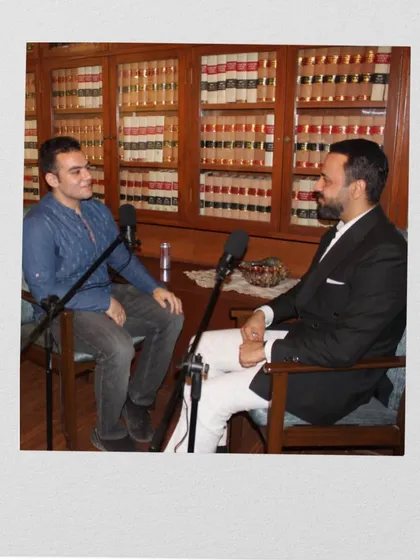 Behind the scenes of a podcast, discussing how lawyers read and interpret briefs. This is a fundamental skill that I focus on in my legal drafting mentorship.
