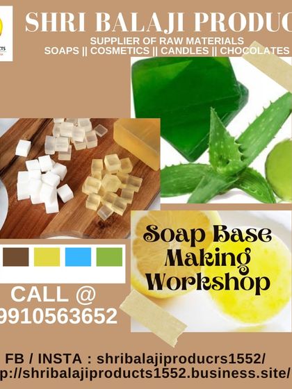 Interested in natural skincare? My soap base making workshop teaches you to create organic and natural bases from scratch, perfect for starting your own commercial soap brand.