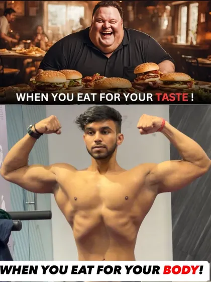 This image says it all. You can eat for temporary taste and pleasure, or you can eat for the health and strength of your body. I help you make the shift to fuel your body for performance and longevity.