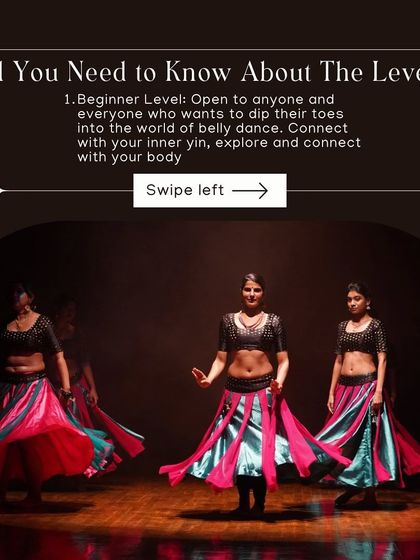 All you need to know about our belly dance levels, from beginner classes to connect with your body, to advanced levels for seasoned dancers.