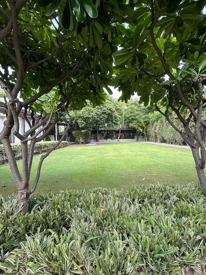 My restaurant is tucked away in a quiet, green space. I wanted to create a place where you can enjoy your breakfast surrounded by nature, letting the morning unfold at its own pace. It’s the perfect backdrop for good food and slow moments.