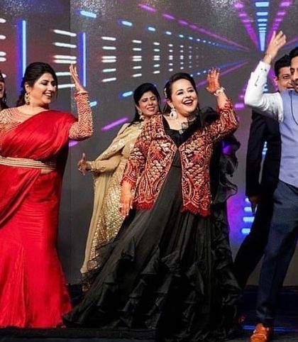 A fun and energetic family group performance that got the whole crowd cheering.