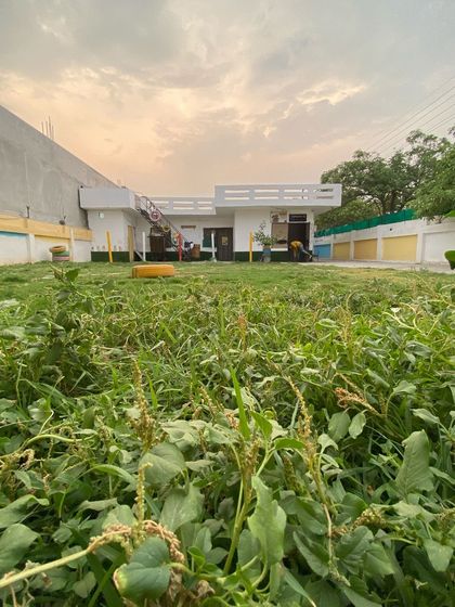 I'm proud of the large, open space I've created for our boarding bacchas.