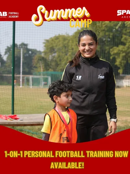 1-on-1 personal football training is now available at our Summer Camp. This is a unique opportunity for your child to maximize their downtime and achieve excellence.