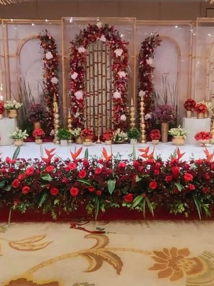 Elegant Reception & Engagement Decor photo 9