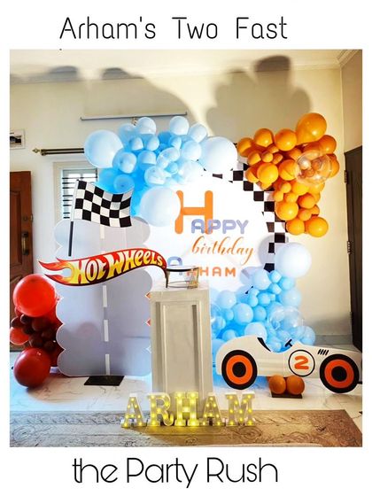 The Party Rush - Kids' Birthday Party Planning & Decoration Fun on Wheels: Car & Racing Themes photo 6
