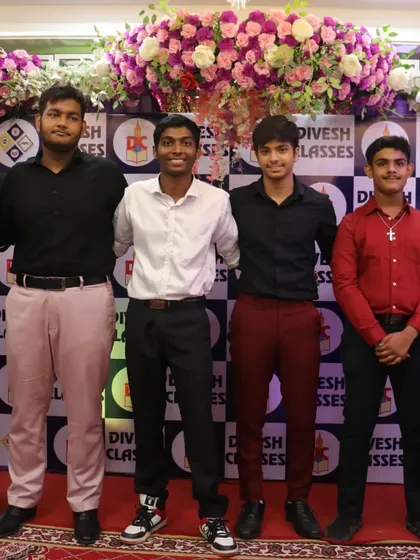 Friends and classmates celebrating their time together at the farewell event.