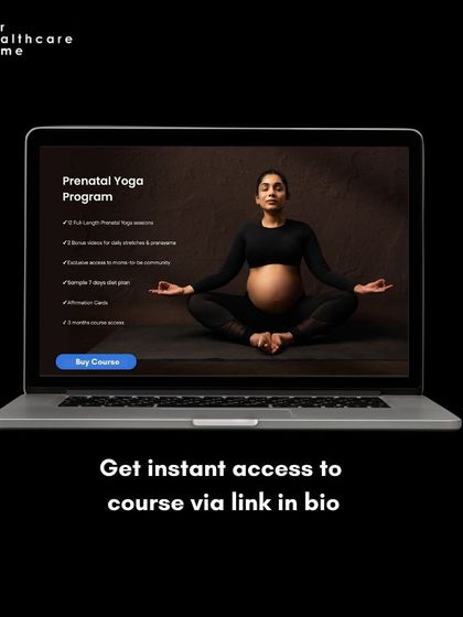 Get instant access to my expertly crafted, on-demand prenatal yoga courses right from your computer.