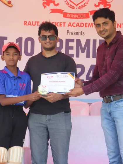 Another deserving player being recognized for his performance during the tournament.