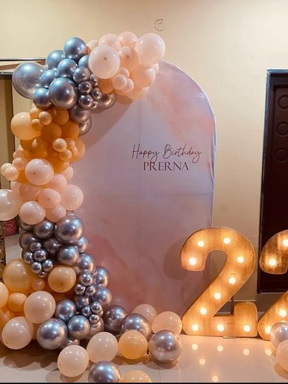 Special Entry - Private Party & Milestone Decoration Elegant Birthday & Anniversary Setups photo 3