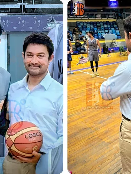 It was an honor to stand beside Aamir Khan on the set of 'Sitaare Zameen Par'. I had the incredible opportunity to contribute as a coach for the film, bringing authentic basketball action to the big screen. This experience reinforces my belief in the power of sports to inspire.
