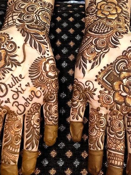 Hussaina Mehendi Artist - Party & Festive Mehendi Modern Arabic & Indo-Arabic Styles photo 4