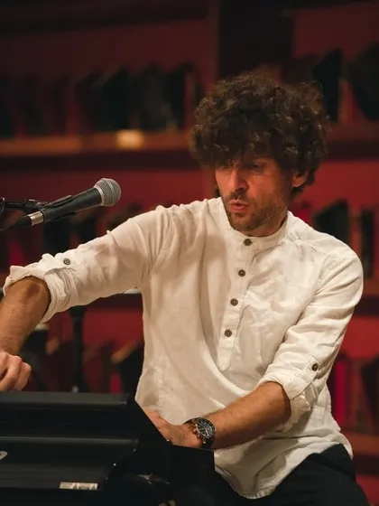 Michael League on keys during our 'Vari' tour at Windmills. His versatility as a musician is astounding, and he brings a unique energy to every instrument he plays.