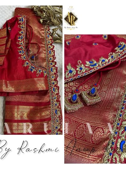 Arulaa by Rashmi Anoop Rao - Custom Bridal & Occasion Wear for Women Bridal Blouse Masterpieces photo 52
