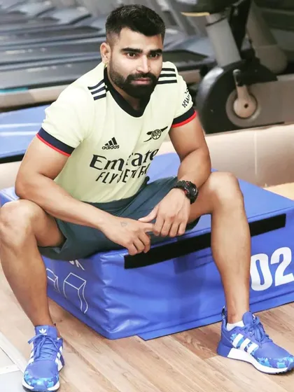 Keep your eyes on the goal. Taking a moment to rest and refocus on a plyo box during a tough workout.