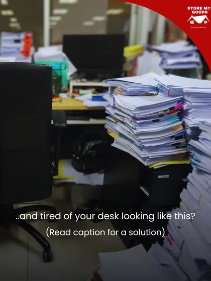 Is your desk drowning in piles of files? This kind of clutter not only looks bad but also harms productivity. I have a solution for that.