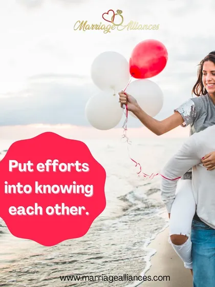 Getting to know each other requires effort from both sides. I encourage couples to be proactive in this phase, suggesting activities and conversation starters that help you discover each other's personalities, likes, and dislikes.