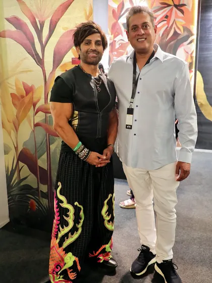We were honored to welcome business icon Yash Birla to our showcase at the Ajio Luxe Weekend. It is always a pleasure to connect with leaders who appreciate the fine artistry and craftsmanship that define our collections.