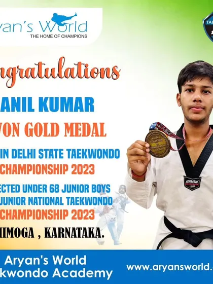 Anil Kumar takes Gold at the 39th Delhi State Championship, earning his spot at the Junior Nationals.