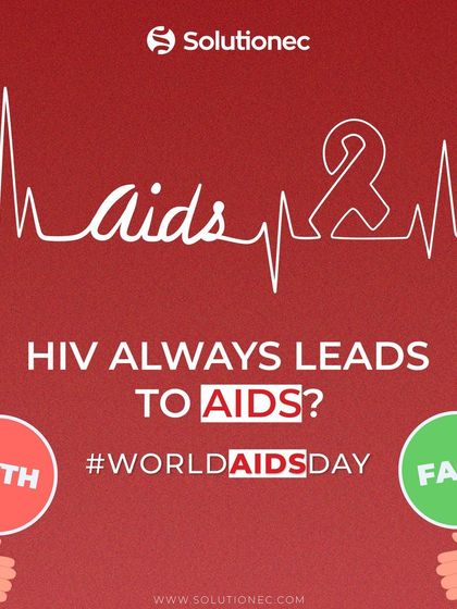 This visual directly addresses a common myth about HIV and AIDS. Our goal is to replace fear with facts, promoting understanding and support for people living with HIV.