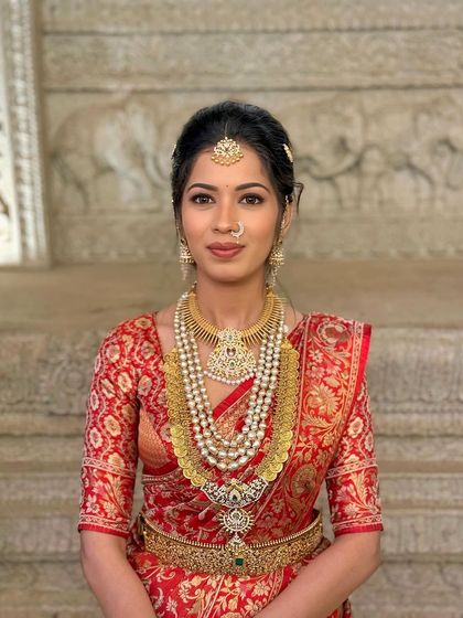 Madhuri Subbaraju - Destination Wedding Makeup Timeless Muhurtham Brides photo 23