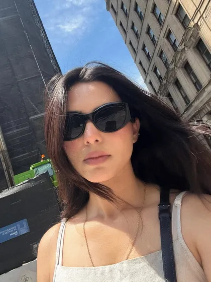 A key part of my UGC service is providing high-quality, authentic selfies that highlight accessories or a general aesthetic. This city selfie shows how I can create content that feels personal and native to a social media feed.