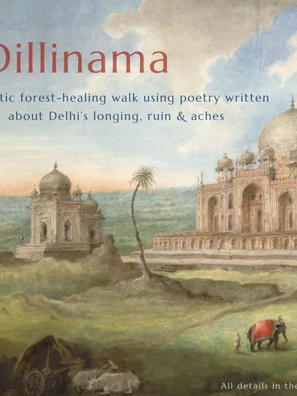 Delhi is a city of longing, ruin, and ache, a grand love story told in whispers. In my 'Dillinama' walk, we explore this complex relationship through poetry, reflecting on what it means to call this city home, all while strolling through the historic Lodhi Gardens.