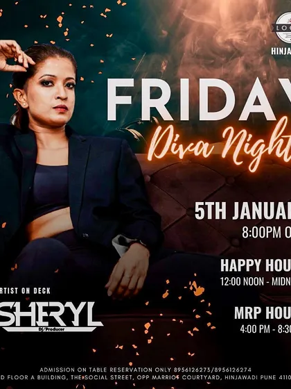 Kicking off the new year at my home ground, Local Gastrobar in Pune. There's nothing like a 'Friday Diva Night' to get the weekend started right.