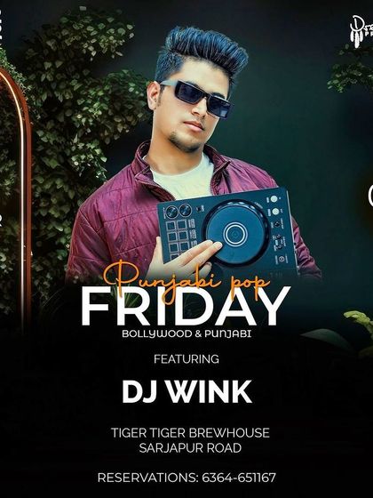 Another 'Punjabi Pop Friday' at Tiger Tiger Brewhouse. I love mixing in the latest Punjabi pop and Bhangra beats to keep the vibe fresh and the energy high.