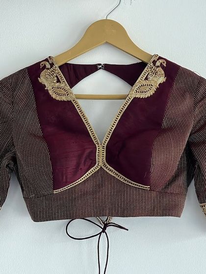 Ganavi Couture - Custom Indian Bridal & Occasion Wear Signature Hand-Embroidered Blouses photo 15