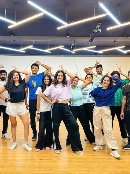 More than just a dance class, we are a family. This is our crew after a weekend session, full of smiles and good vibes. When you join our workshops, you join a community.