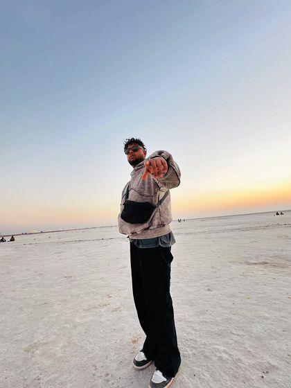 On location for a music video shoot. We're always working on something new, something crazy.