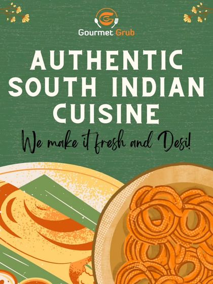 We make authentic South Indian cuisine fresh and desi. From crispy dosas to fluffy idlis, we bring the traditional flavors to you.