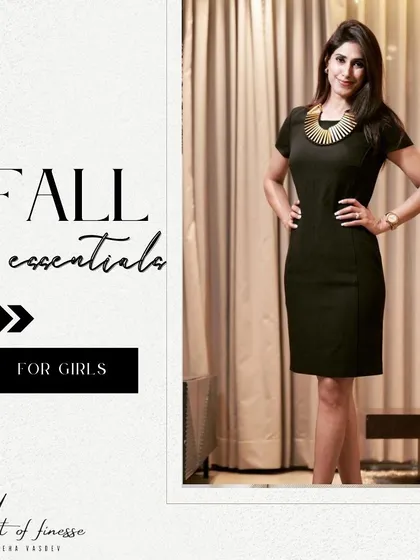 Let's talk fall essentials. This post highlights the must-have pieces for the season, including cozy knit dresses, versatile boots, and timeless leather jackets.