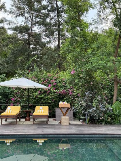 The pool and deck area, a tranquil space where you can disconnect and simply be.