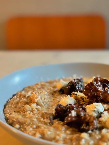 A true fan favorite, our Wild Mushroom and Truffle Risotto is pure indulgence. The creaminess comes from slowly coaxing the starch from Arborio rice, while earthy wild mushrooms and aromatic truffle create a deeply satisfying flavor.