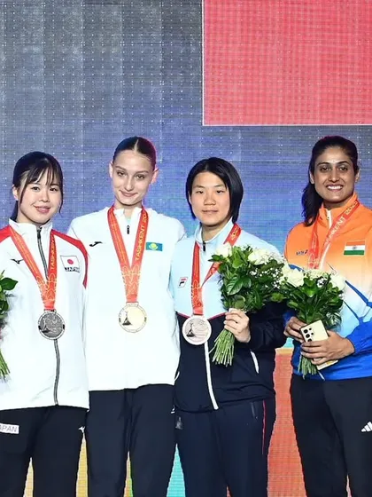 Another medal for India at the 21st Asian Karate Federation Championship. Our female athletes continue to break barriers and make the nation proud on the international stage.