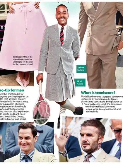 I was delighted to share my expert tips on the 'Tenniscore' trend with the Times of India. Being recognized as a voice in the industry reinforces the current, relevant knowledge I pass on to my students, connecting classroom learning to global fashion conversations.