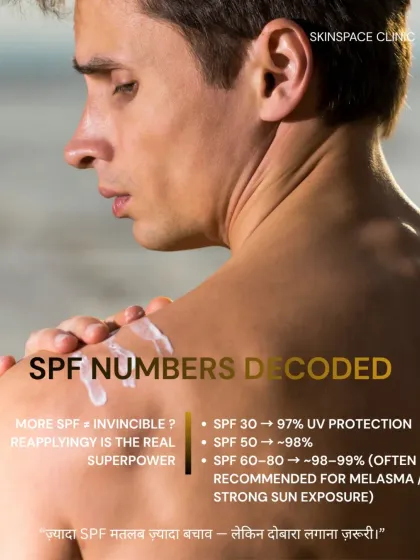 This graphic decodes SPF numbers. While a higher number offers slightly more protection, the real superpower is reapplying it every 2-3 hours, especially with strong sun exposure.