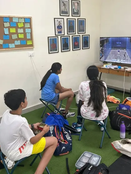 Today's lesson: learning the game by watching and analyzing matches of the world's best players.