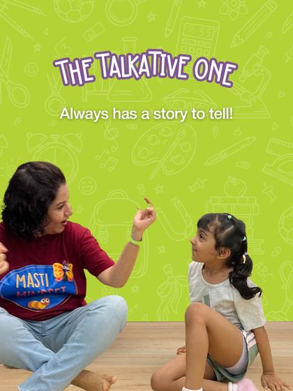Meet the Talkative One. This child always has a story to tell, and we're always here to listen. Our programs encourage communication and give every child a voice.