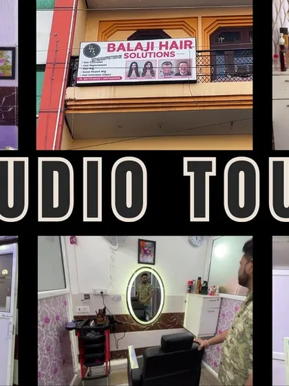 Come and visit my professional studio in Gurgaon. I have created a clean, comfortable, and private space for all hair replacement services, from consultation to fitting and styling.