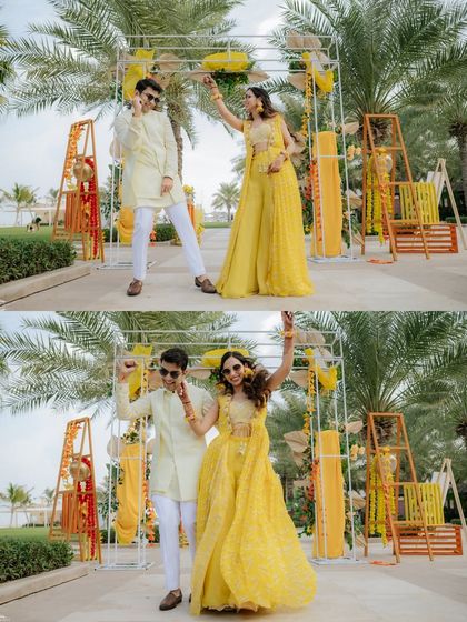 Vibrant Haldi & Mehendi Moments photo 24