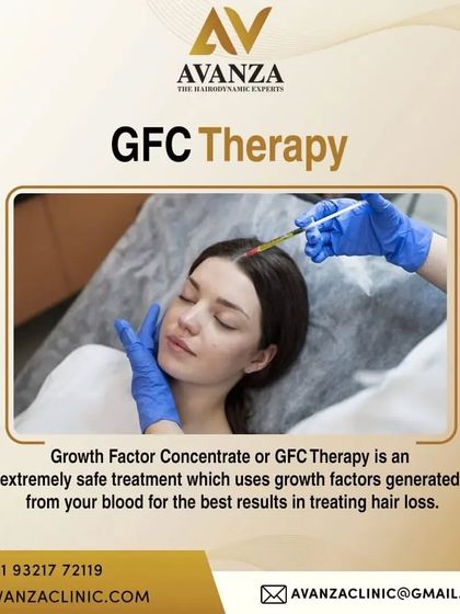 Growth Factor Concentrate or GFC Therapy is an extremely safe and natural treatment. We use growth factors generated from your own blood to achieve the best results in treating hair loss for both men and women.