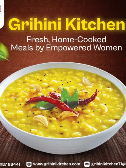 Fresh, home-cooked meals by empowered women. This bowl of dal is a staple in my kitchen, prepared with fresh ingredients and lots of care.