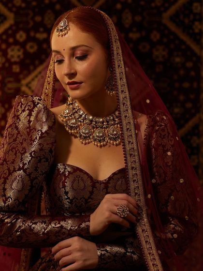 Velvet Box By Vyshnavi - Bridal & Occasion Jewellery Rental Elegant Kundan & Polki photo 7