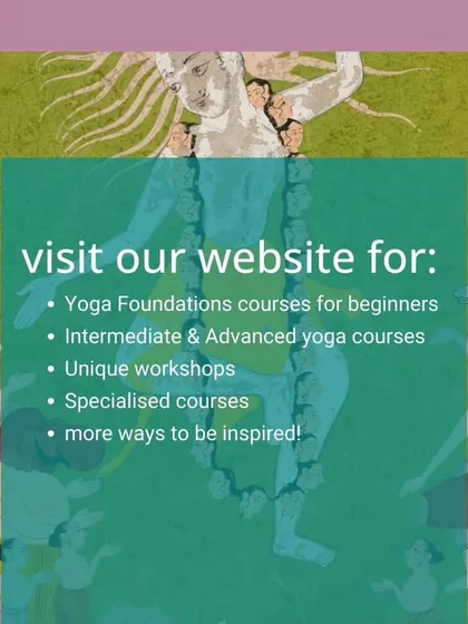 Our website is a resource for your yoga journey. It contains information on all our courses, workshops, and other inspiring content to support your practice.
