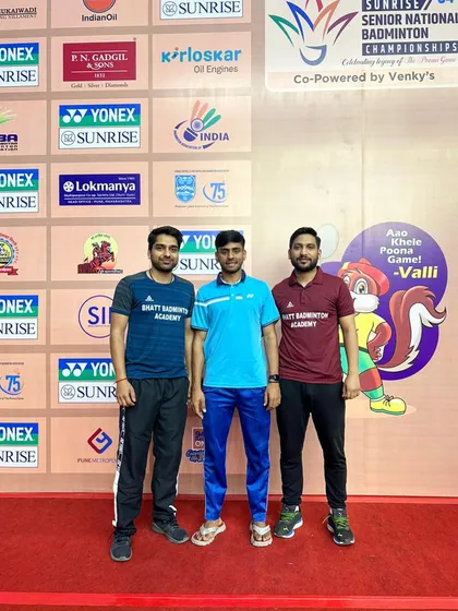 Three of my players at the 84th Senior National Championship, ready to compete against the country's best.